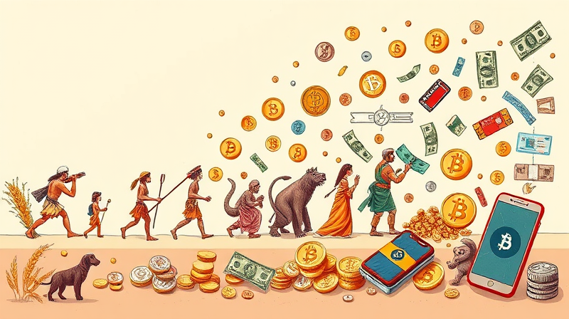 A evolução do dinheiro: De moedas a carteiras digitais